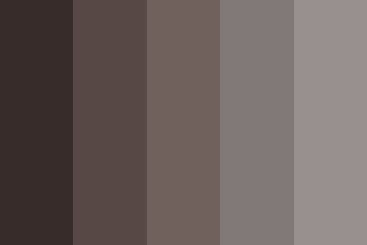 the dark brown color scheme is shown in this image