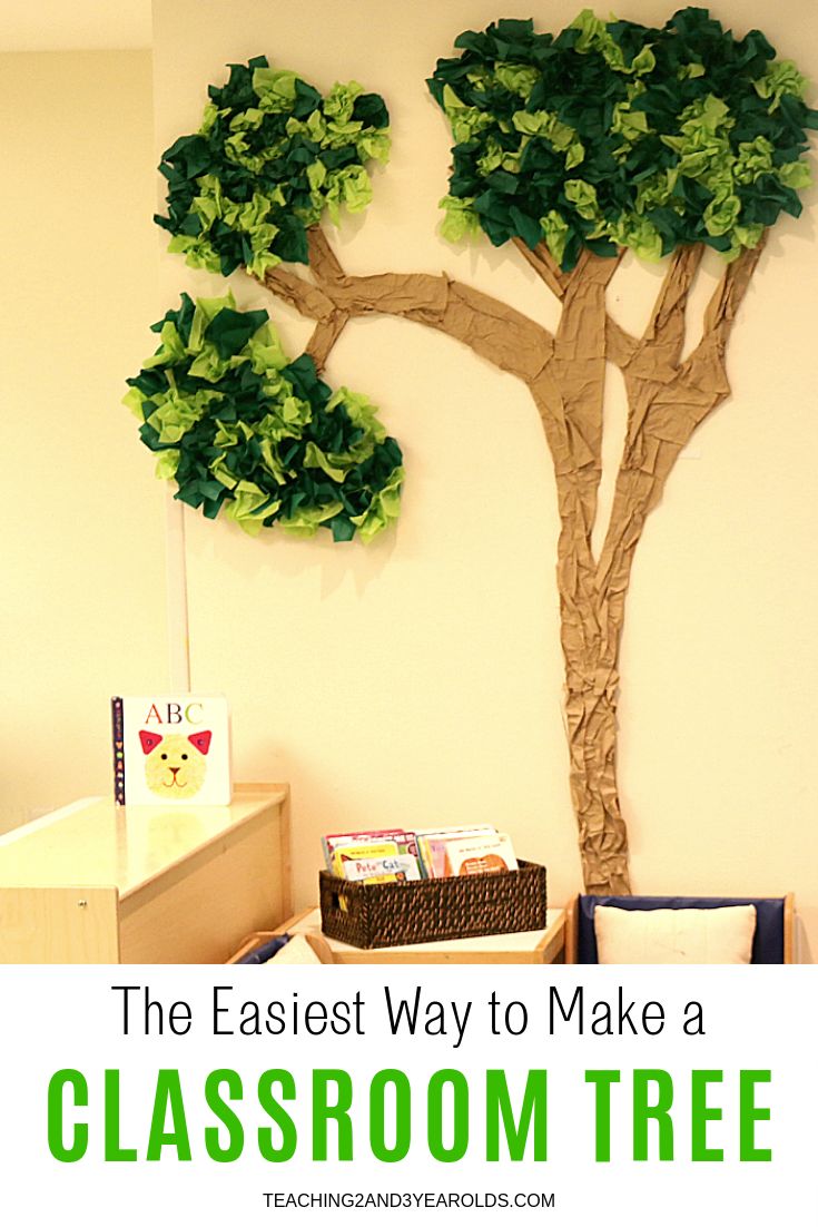 the easyest way to make a classroom tree