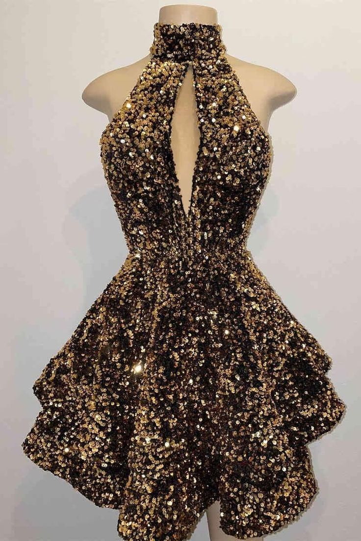 Halter Sequin Homecoming Dresses Short Sparkly Glitter Cutout Mini Backless Tight Bodycon Prom Cocktail Dresses for Women #productDescription h3 { margin: 0.75em 0px 0.375em -1px; } Gold Homecoming Dress, Cocktail Dresses For Women, Prom Dress Pictures, Sequin Homecoming Dress, Cocktail Dress Prom, Long Prom Gowns, Mermaid Bridesmaid Dresses, Sweetheart Prom Dress, Short Party Dress