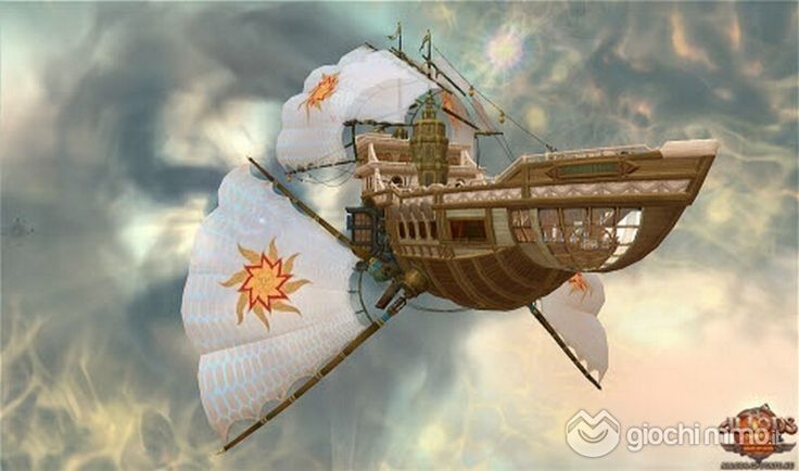 Steampunk Ship, Airship Art, Flying Ship, Steampunk Vehicle, Steampunk Airship, Heroic Fantasy, Flying Boat, Treasure Planet, Fantasy Setting