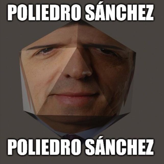 POLIEDRO SÁNCHEZ Pedro Sanchez, Memes