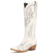 Knee High Cowgirl Boots, Rhinestone Cowboy Boots, High Cowgirl Boots, College Gameday Outfits, Rhinestone Boots, Cowboy Boots For Women, Rhinestone Cowboy, Gameday Outfits, College Gameday