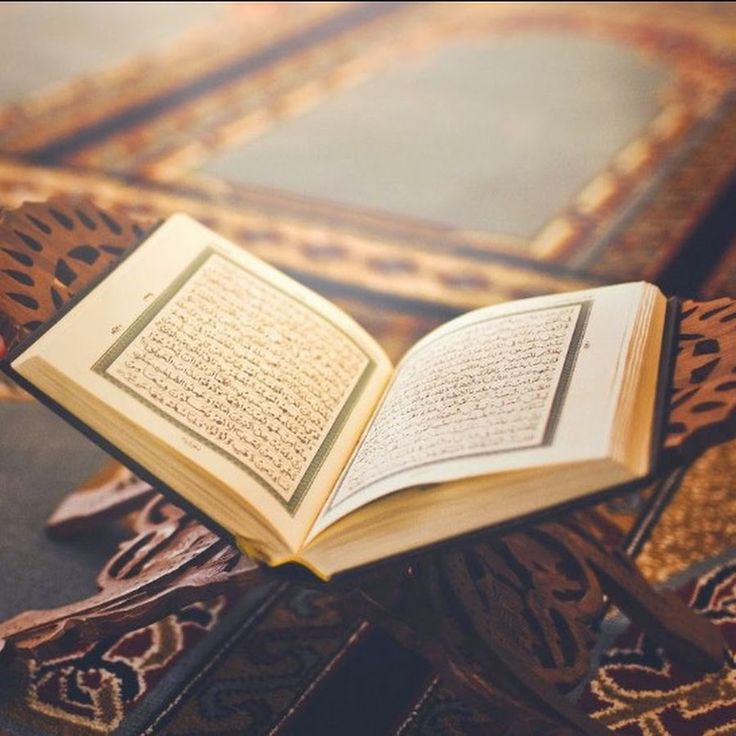 an open book sitting on top of a rug