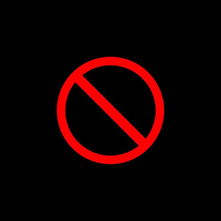 a red and black sign on a black background