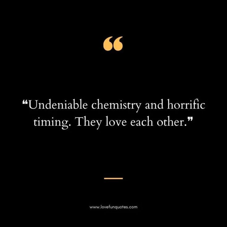 an image with the quote underneath it that reads, undernible chemistry and horric