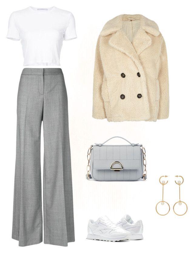 Wide Legged Pants Outfit, Bts Inspired Outfits, Rosetta Getty, Simply Chic, Cute Swag Outfits, Oui Oui, Peplum Hem, Casual Work Outfits, Coat Outfits