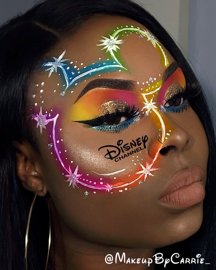 Fun Makeup Eye Looks, Fun Bright Makeup Looks, Makeup Competition Ideas, Crazy Make Up Ideas, Makeup Ideas Crazy Creative, Creative Face Paint Makeup Looks, Makeup Looks Face Paint, Make Up Artistique, Cool Eyeshadow Looks Creative