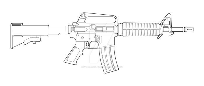 M4 Carbine Drawings