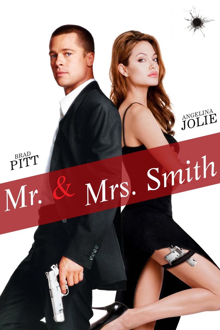 the movie poster for mr and mrs smith