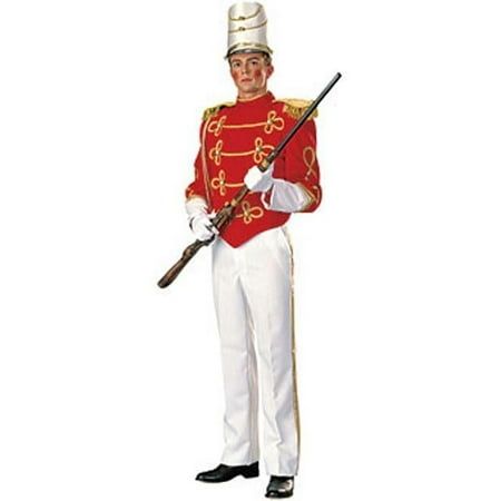 Stand at attention and march in line with your Deluxe Wooden Toy Soldier Adult costume. This holiday staple comes complete with handsome red jacket and white pants. Celebrate the season as this classic toy. All the boys and girls will smile from ear to ear when they see your cheerful disposition. Place your online order for a Deluxe Wooden Toy Soldier Adult costume today from BuyCostumes.com! Size: M.  Color: Multicolor. Toy Soldier Costume, Nutcracker Ballet Costumes, Nutcracker Costumes, Authentic Costumes, Soldier Costume, Christmas Fancy Dress, Nutcracker Ballet, Ballet Costumes, Christmas Costumes