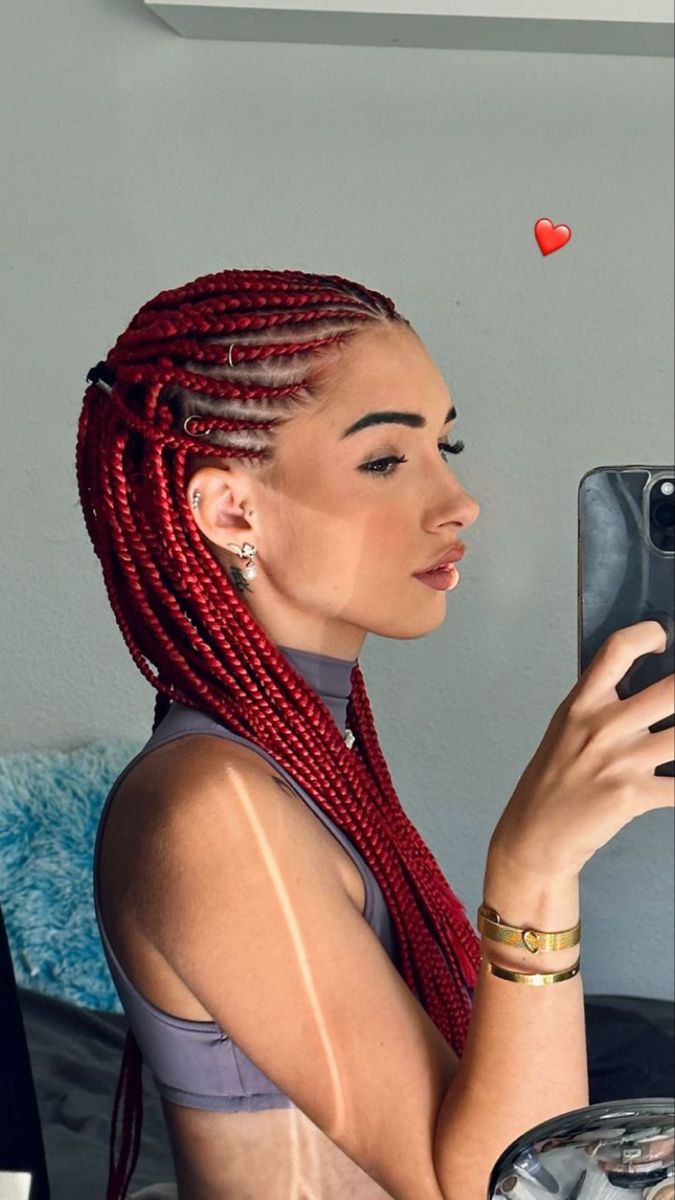 Boxer Braids Hairstyles, 2024 Hair Trends For Women, Rasta Hair, 2024 Hair Trends, Kanekalon Braids, Kanekalon Hair, Afro Braids, Hair Extensions For Short Hair, Side Braid Hairstyles