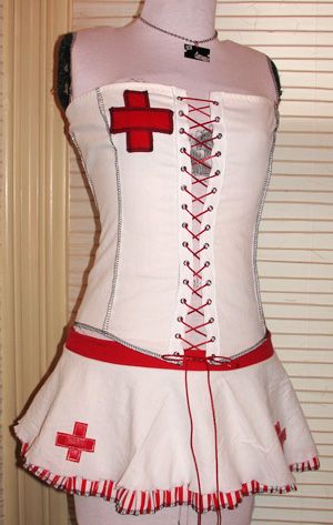 psycho nurse by smarmy-clothes Mika Core, Nurse Outfit, Oc Outfit Ideas, Medical Fashion, Goth Kawaii, Nursing Accessories, Kawaii Goth, Yami Kawaii, Fashion Inspiration Board