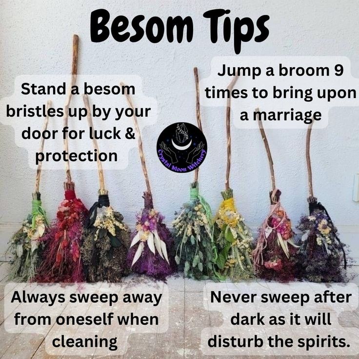 Witch Broom Stick Diy, Besom Broom Witchcraft, How To Make A Besom, Witch Tips For New Home, Broom Making Diy, Besom Broom Diy, How To Make A Witches Broom Diy, Witch Broom Diy, Diy Witches Broom