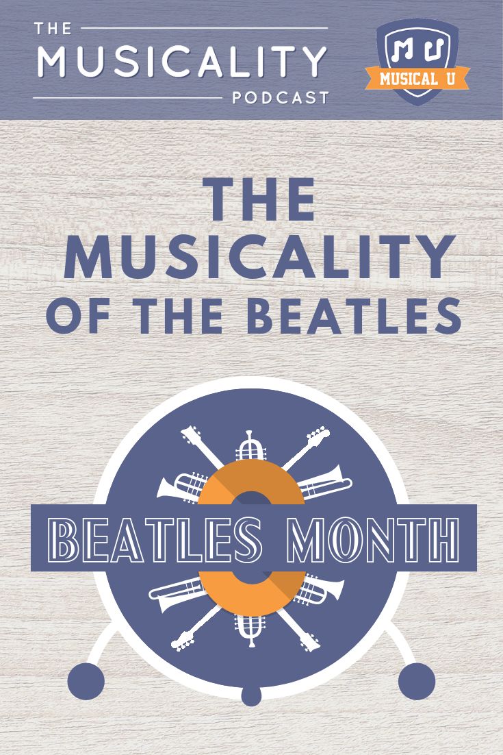 the welcome sign for beatles month with an orange and blue circle on top of it