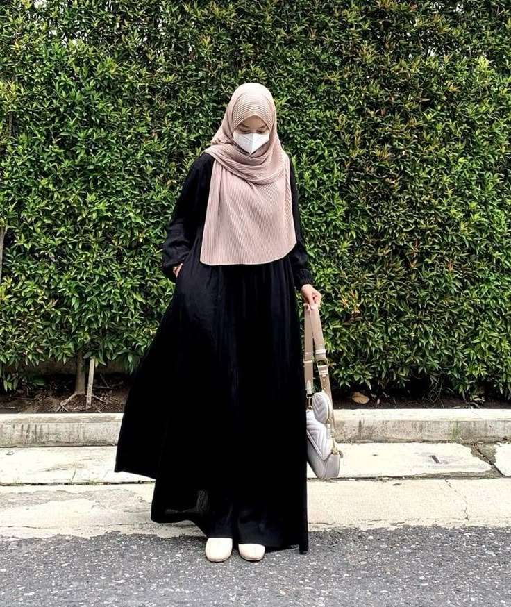 Outfit Muslim, Muslimah Fashion Casual, Fesyen Islam, Outfit Hijab Casual, Niqab Fashion, Modest Fashion Hijab, Tutorial Hijab, Muslim Fashion Hijab Outfits, Muslim Outfits Casual