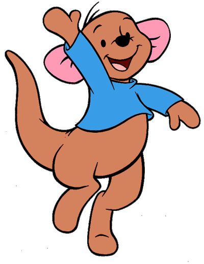 an image of a cartoon dog that is jumping in the air with his arms out