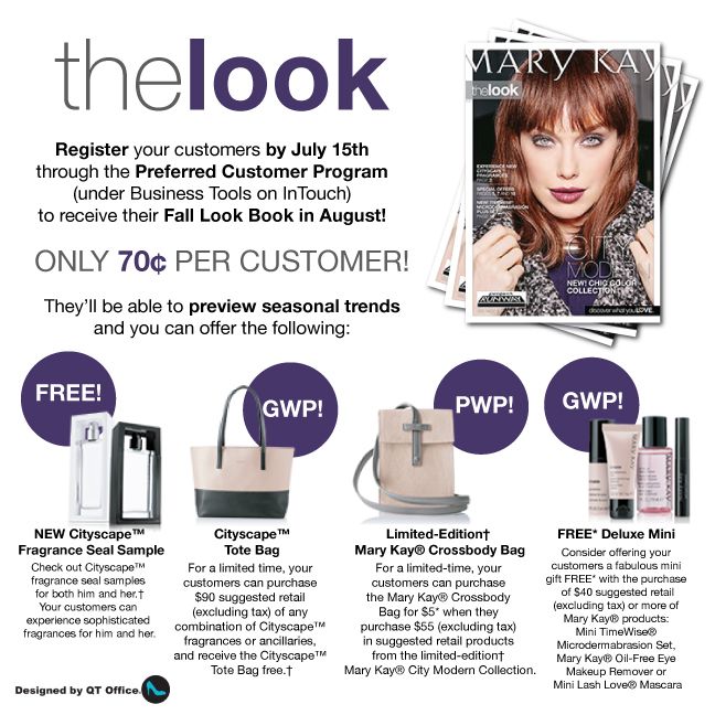 #marykay #lookbook #fall2015 #preferredcustomerprogram #qtoffice #withyoueverystepoftheway www.qtoffice.com Mary Kay Flyers, Makeup Consultation, Mary Kay Ash, Mary Kay Consultant, Mary Kay Business, Satin Hands, Beauty Consultant, Mary Kay Makeup, Eye Primer