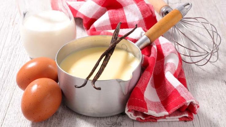 an image of eggs and milk on the table