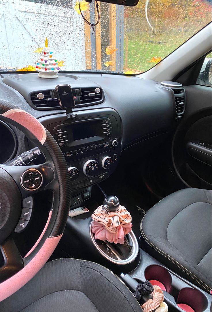 Cute Pink Car Decorations | Girly car accessories, Car assesories, Cool ...