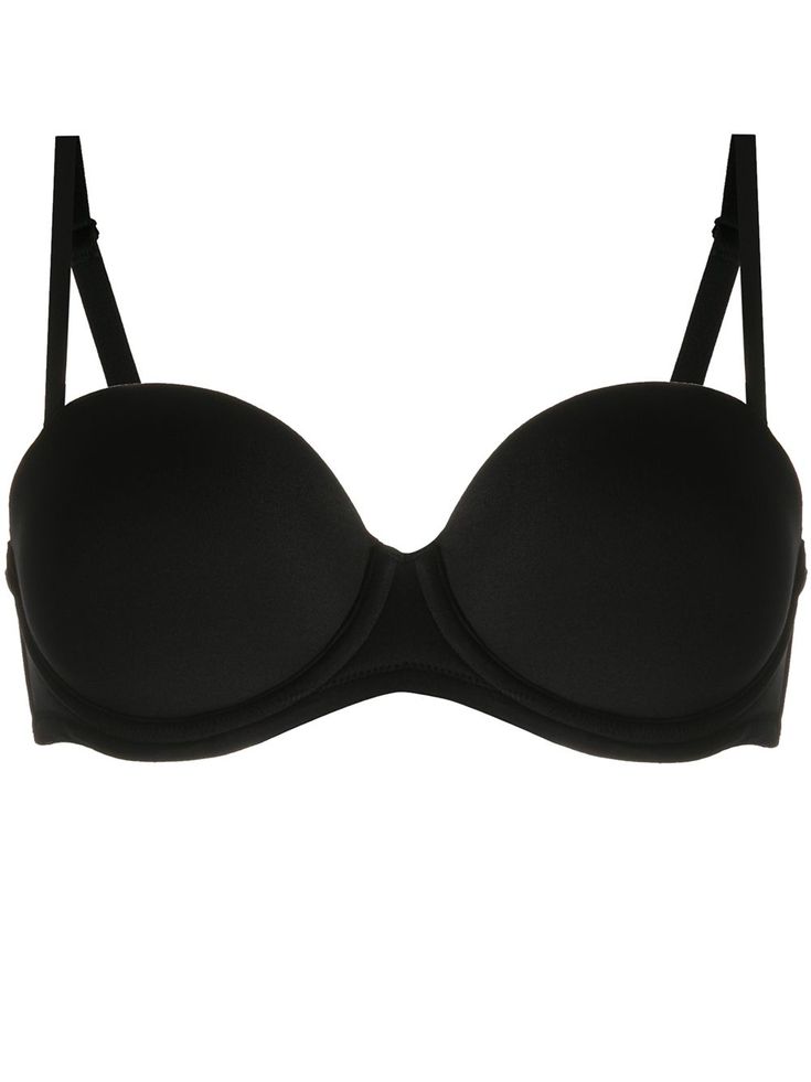 black removable straps sweetheart neck rear hook and eye fastening It is essential that you try underwear and lingerie over your own garments. We trust you to follow the rules. Black Bras, Shoe Bin, Dream Reality, Bra Items, Trust You, Oxford University, Birthday Wishlist, Black Bra, Padded Bras