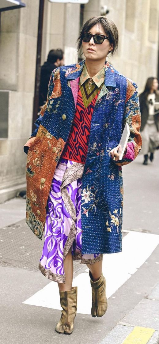 Mixing Prints Fashion, Maximalist Eclectic, Eclectic Outfits, Many Followers, Maximalist Fashion, Eclectic Chic, Unusual Clothes, Tommy Ton, Colour Combinations Fashion