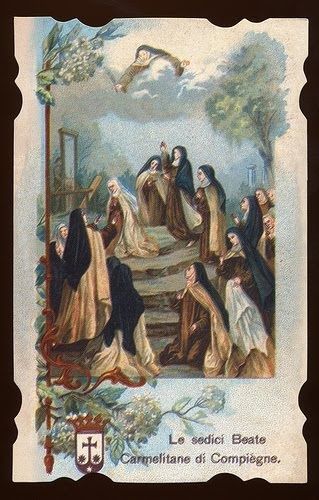 Carmelite Saints, Friend Of God, Vintage Holy Cards, Catholic Images, Lady Of Fatima, Bride Of Christ, Catholic Quotes, Catholic Art, Sacred Art