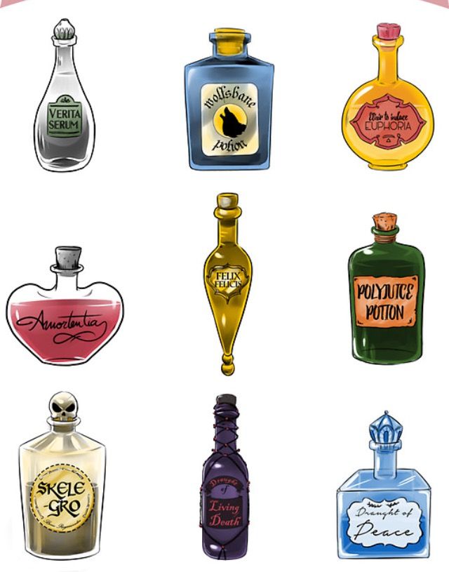 an image of different types of perfume bottles