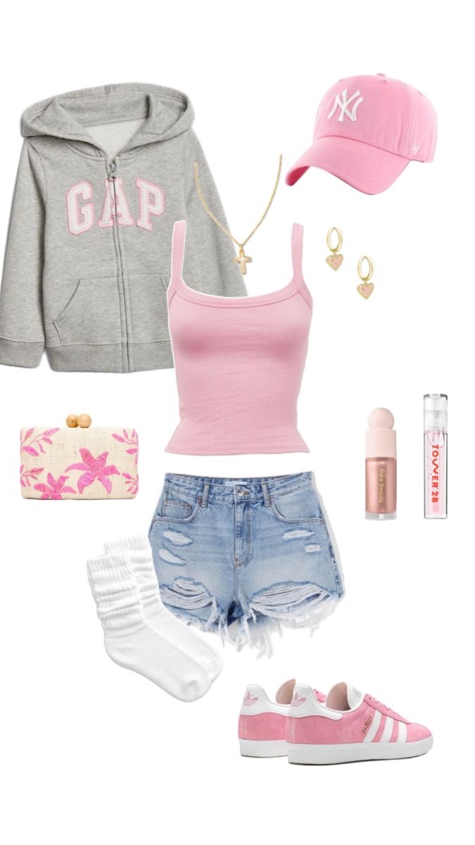 Girly Summer Outfits, Diy Vetement, Outfit Inspo Summer, Casual Preppy Outfits, Trendy Outfits For Teens, Cute Lazy Day Outfits, Outfit Inspo Casual, Cute Preppy Outfits, Outfits For School