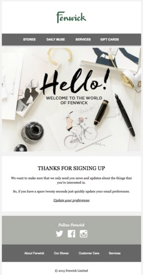 a website page with the words hello written on it