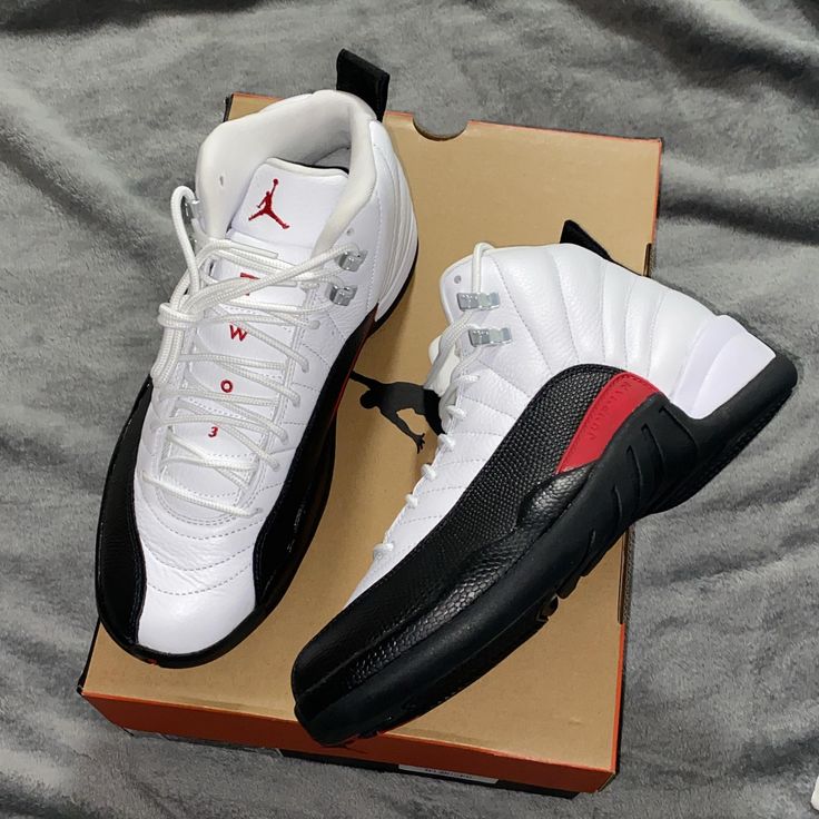 Air jordan 12 retro ❌RED TAXI❌ Red Taxi 12s Outfit, Jordan 12’s, Jordan 12 Taxi, Jordan 12s, Nike Shoes Women Fashion, Shoes For School, Pretty Sneakers, Jordan Retro 12, Back To School Shoes