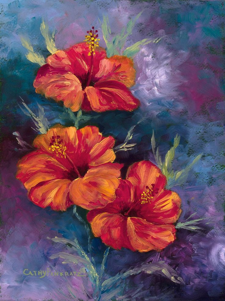 Signed Digital Art Print of Original Oil Painting of Red Hibiscus Flowers 9 x 12 Inches Wall Home Décor This is a professional digital art print of one of my original oil paintings, signed and titled "Red Hibiscus."  It measures 9 x 12 inches and features a beautiful red hibiscus flowers with an abstract background.  Is sold unframed. Please allow up to 10 days for shipping as this product is custom made to order.  Thank you for your patience. Background For Flower Painting, Red Hibiscus Flower Painting, Hibiscus Oil Painting, Hibiscus Flowers Painting, Painting Inspo Flowers, Hibiscus Painting Acrylic, Flower Canvas Painting Easy, Red Background Painting, Painting Hibiscus Flower