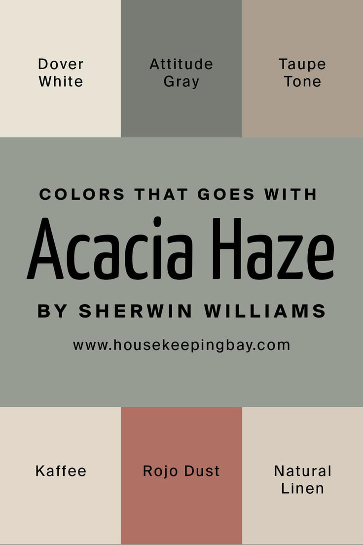 the colors that goes with acacia haze by sheryln williams and rolo dust