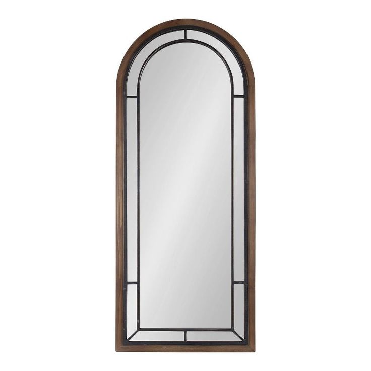 20" X 48" Audubon Arch Wall Mirror Rustic Brown - Kate & Laurel All Things Decor : Target Arch Wall Mirror, Arch Wall, Rustic Brown, Wall Mirror, Mirror Wall, Arch, Target, Drive, Mirror