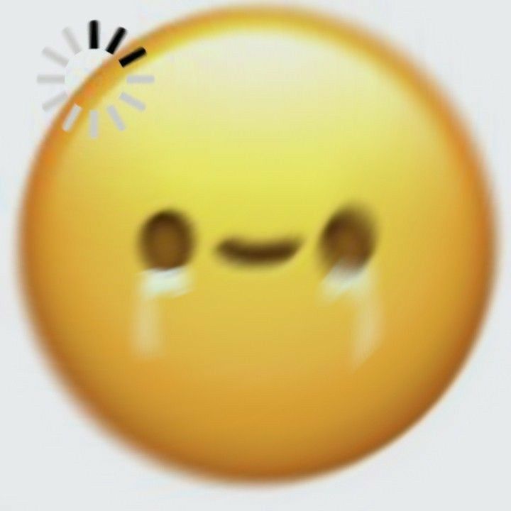 a yellow smiley face with an alarm clock on it's forehead and eyes closed