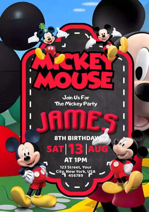 the mickey mouse birthday party is coming to disney's hollywood studios on saturday, july 13