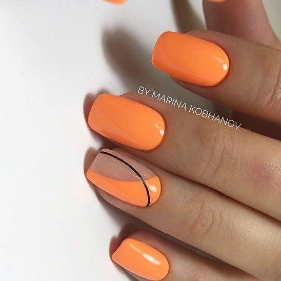 Pretty in orange | Orange acrylic nails, Stylish nails art, Cute gel nails Orange Acrylic Nails, Orange Nail, White Tips, Cute Gel Nails, Summer Acrylic Nails, Short Acrylic Nails Designs, Orange Nails, Pretty Acrylic Nails, Chic Nails