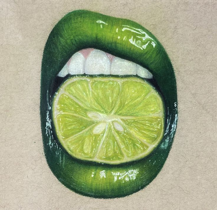 Lip drawing | Prismacolor art, Color pencil art, Lip drawing