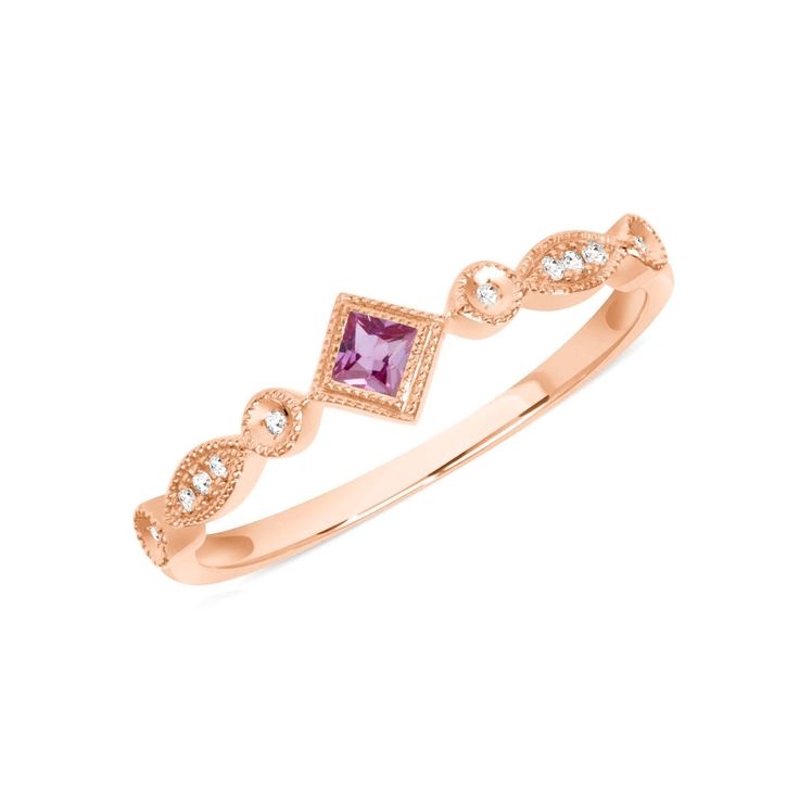 Indulge in the beauty and elegance of Precious! This stunning ring is a must-have for any fashion-forward individual. With its intricate design and high-quality materials, it will surely add a touch of luxury to any outfit. Treat yourself or a loved one to the timeless allure of Precious. 18k gold, Pink Sapphire: 0.098 ct, Diamond: 0.026 ct Made with love and the highest intentions in 18k gold. We want to connect you with your jewelry as soon as possible. Many items are in stock in the store. Ho Sapphire And Diamond Ring, Rose Gold Diamond Ring, Crystal Sphere, Crystal Shop, Crystal Gifts, Intricate Design, Pink Sapphire, Yellow Gold Rings, Crystal Bracelets