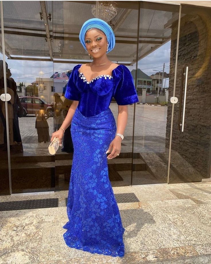 Wedding Guest, Lace style,Owanbe ,Aso ebi dress, Women Dress, African Lace Gown, Dress for Women, Evening Dress, Nigerian Trendy gown Lace Gown Styles Aso Ebi, Gown Dress For Women, Lace Gown Dress, Latest Lace Styles, Lace Styles For Wedding, Aso Ebi Dresses, Aso Ebi Lace Styles, Aso Ebi Lace, Lace Long Gown