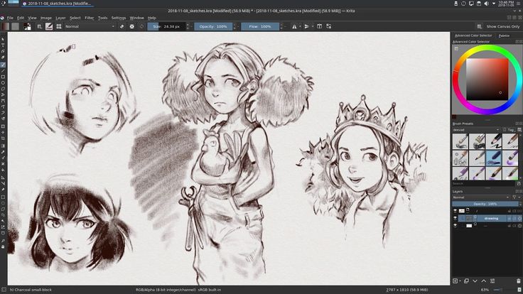 Brush Preset Duo - Free bundle for Krita | Krita, Krita tutorial ...