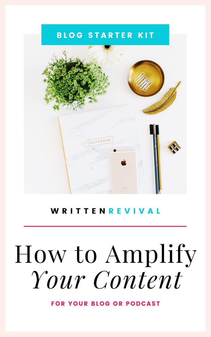 a desk with an iphone, plant and pen on it text reads how to write a brand bio