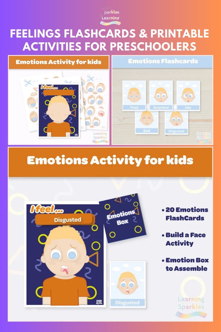 Bright and colorful preschool flashcards featuring various emotions like tired, surprised, and disgusted. Includes face-building activity sets. Feelings Chart Printable, Emotions Printable, Emotion Flashcards, Feelings Flashcards, Emotions Chart, Emotions Activities, Emotion Chart, Feelings Chart, Emotional Child