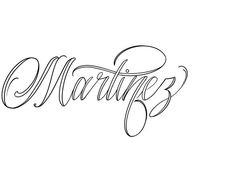 the word waiting is written in cursive writing on a white background with black ink