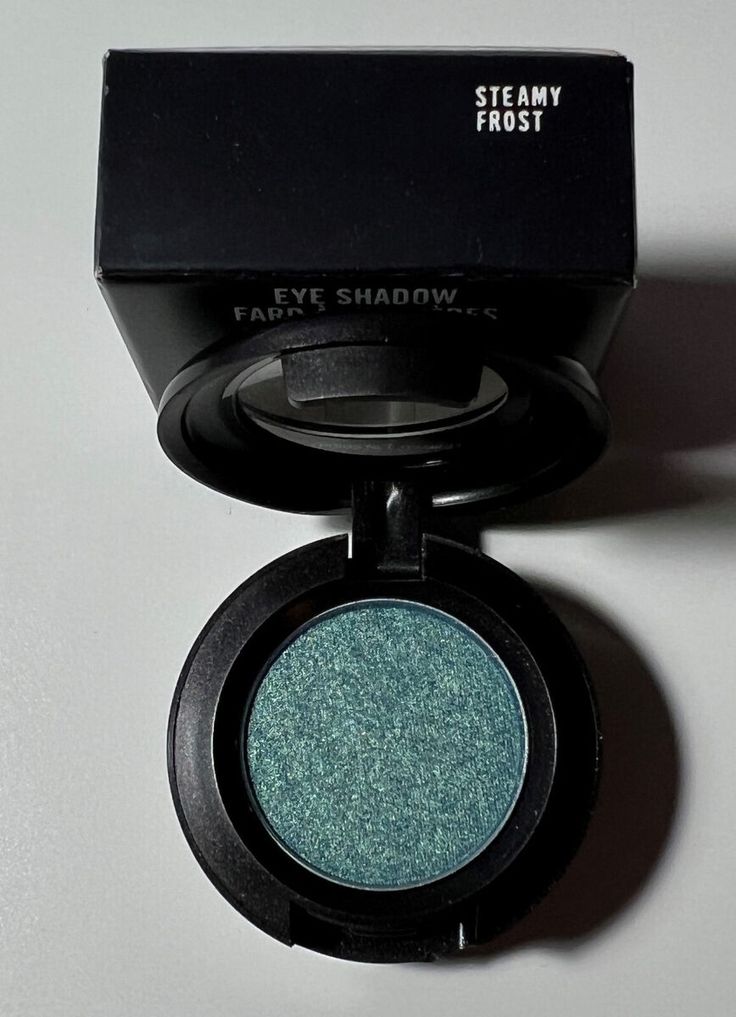 New! MAC Steamy Frost Eye Shadow New in Box was just added to eBay. Check it out! #eBay #eBaySeller Mac Eyes, New Mac, Mac Eyeshadow, Bluish Green, Cosmetics Brands, Gold Pearl, Ebay Seller, Eye Shadow, Check It Out