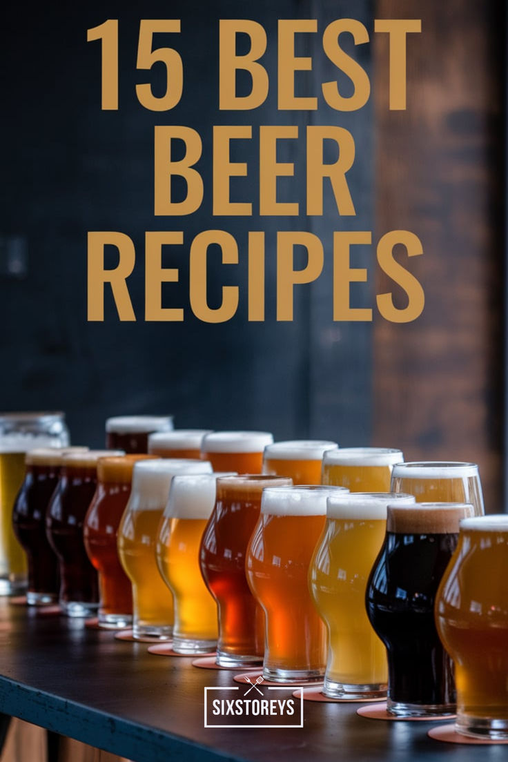 15 Best Beer Recipes Dark Beer Recipes, Beer Recipes Homebrew, Beer Brewing Recipes, Holiday Beer, Beer Recipe, Popular Beers, Brewing Recipes, Brewing Beer, Fermentation Recipes