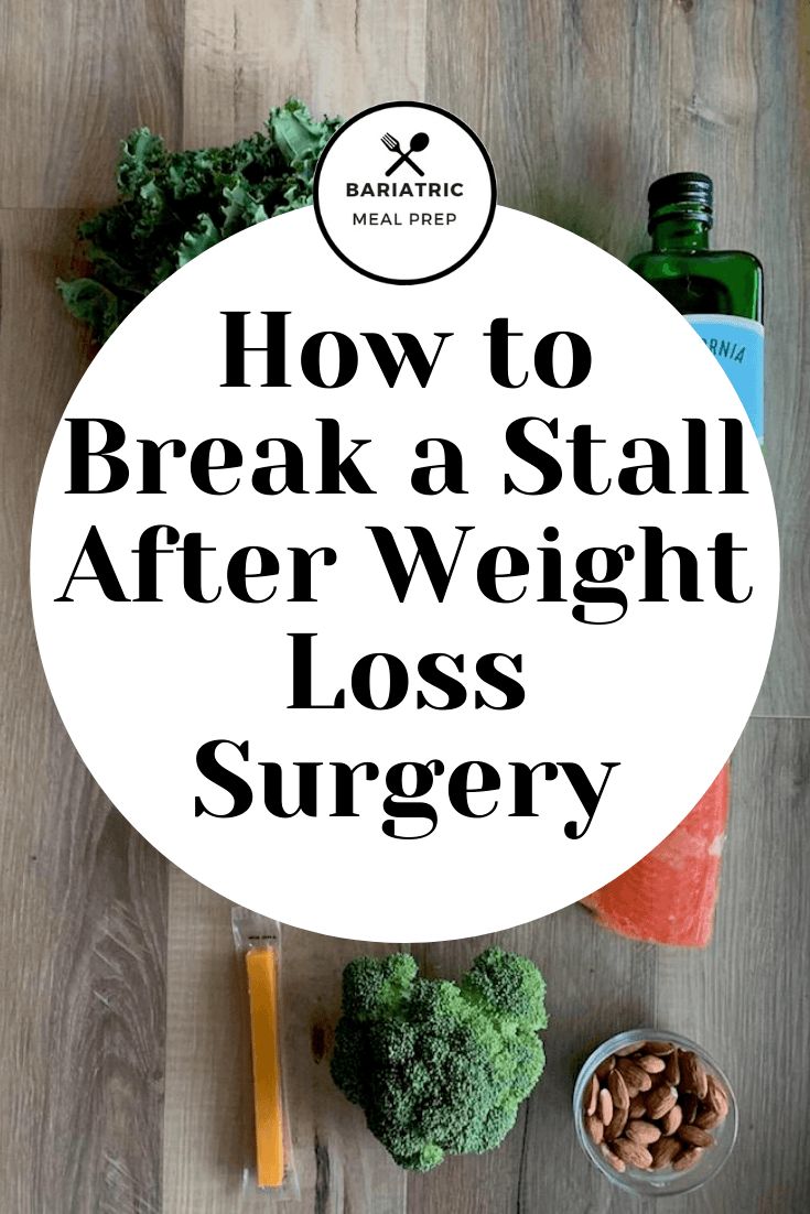 Stalls are common after weight loss surgery. This article gives you realistic tips on how to address them. #bariatricsurgery #weightloss #wls #wlsdiet What To Eat After Gastric Surgery, Bariatric Week 1, Stall After Vsg, Bariatric Maintenance Diet, Macros For Bariatric Patients, Bariatric Liver Shrinking Diet, Bariatric Diet Plan Post Op, Gastric Bypass Tips And Tricks, Biatric Sleeve Recipes