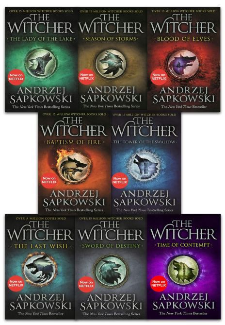 the complete set of six books from the witch and the person series, including one for sale on amazon