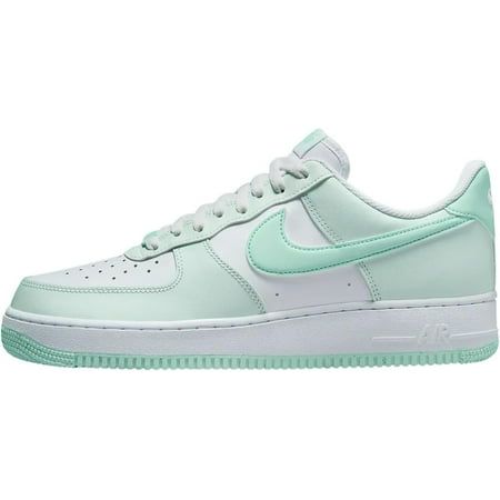 Men's Nike Air Force 1 '07 Barely Green/Mint Foam-White Size: 10.  Gender: male.  Age Group: adult. Legends Shorts, Air Max 2090, Air Force 1 High, Nike Air Force 1 07, Green Mint, Mens Nike Air, Mens Style, White Brand, Nike Air Force 1