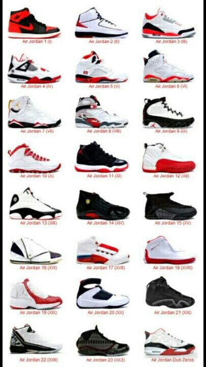 Names of type of jordans Jordan Chart, Sepatu Air Jordan, Fesyen Islam, Jordans Retro, Jordan Shoes Retro, Shoes Sneakers Jordans, Nike Lunar, Fresh Shoes, Jordan Sneakers