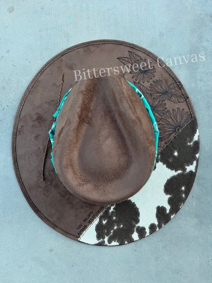 Burned Western Hats For Women, Felt Cowboy Hats Women, Western Distressed Brown Hat, Distressed Brown Western Hat, Handmade Western Leather Hat, Distressed Western Fedora Hat, Bohemian Distressed Hat For Rodeo, Bohemian Leather Hat For Western-themed Events, Leather Bohemian Hat For Western-themed Events